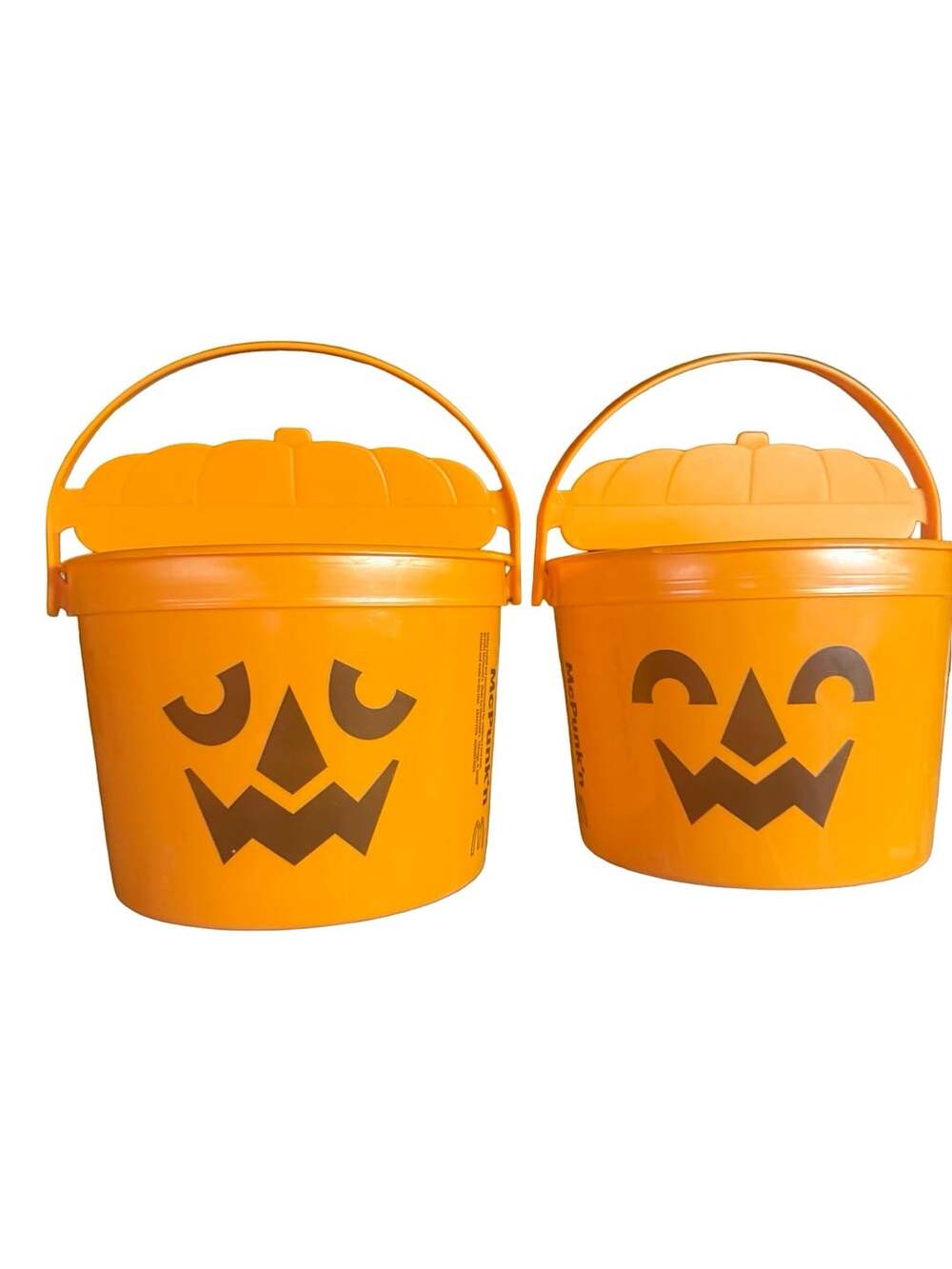 McDonald's McPunk'n Rare Limited Spooky Boo Pumpkin Bucket Halloween Pail (2)